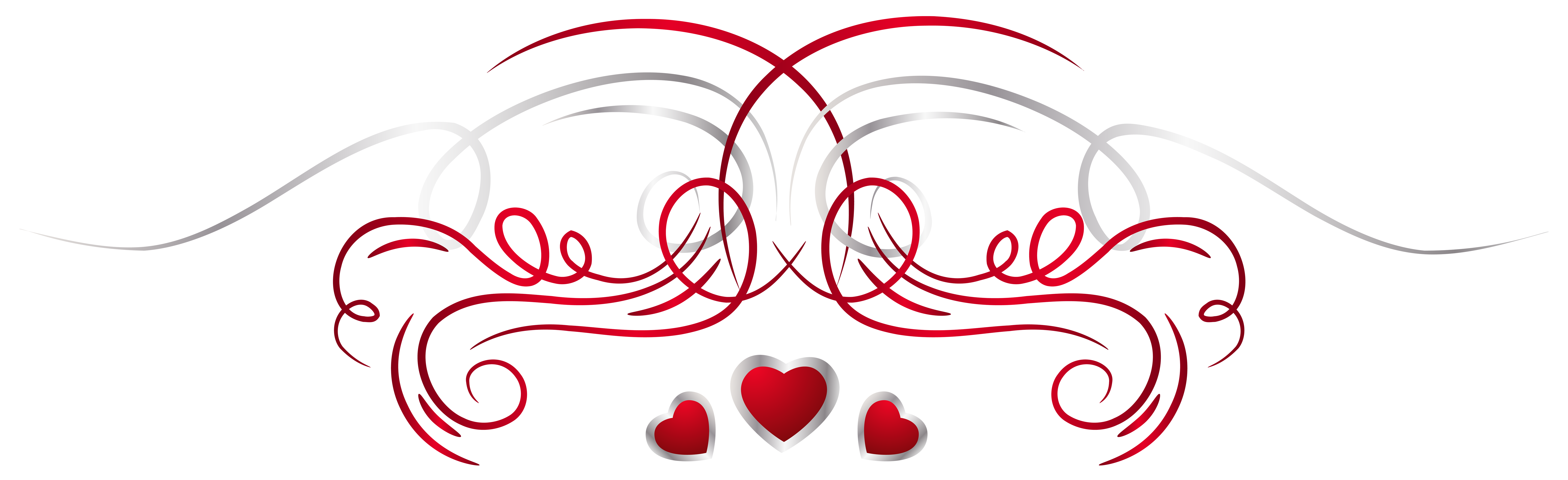 lines clipart heart