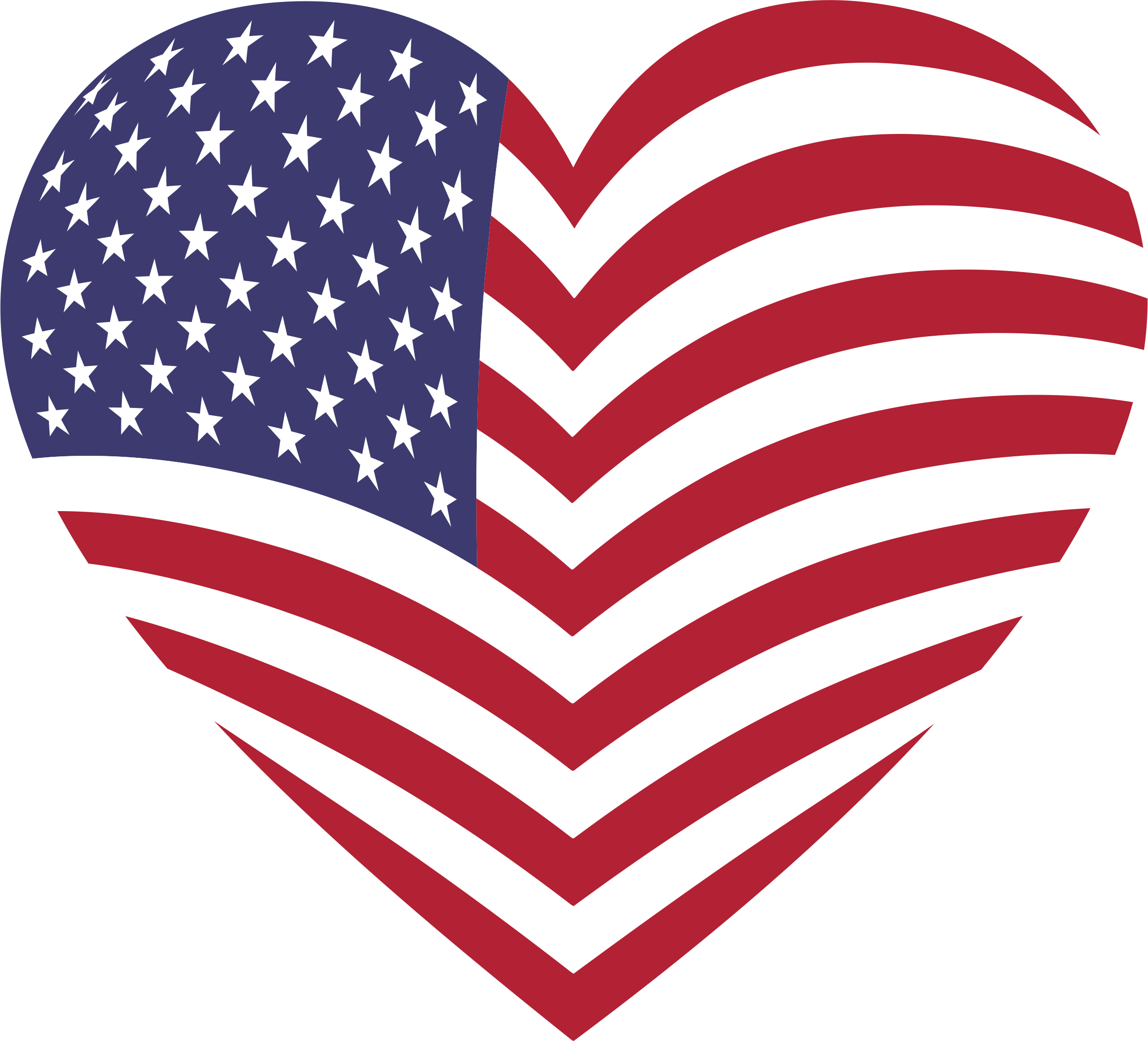 Heart Clipart Flag Heart Flag Transparent FREE For Download On