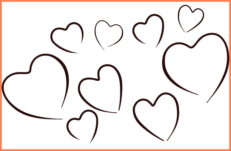 Inspiring image best on. Clipart heart flower