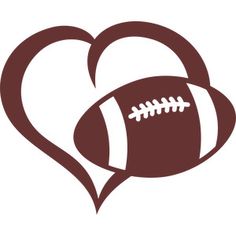 hearts clipart football