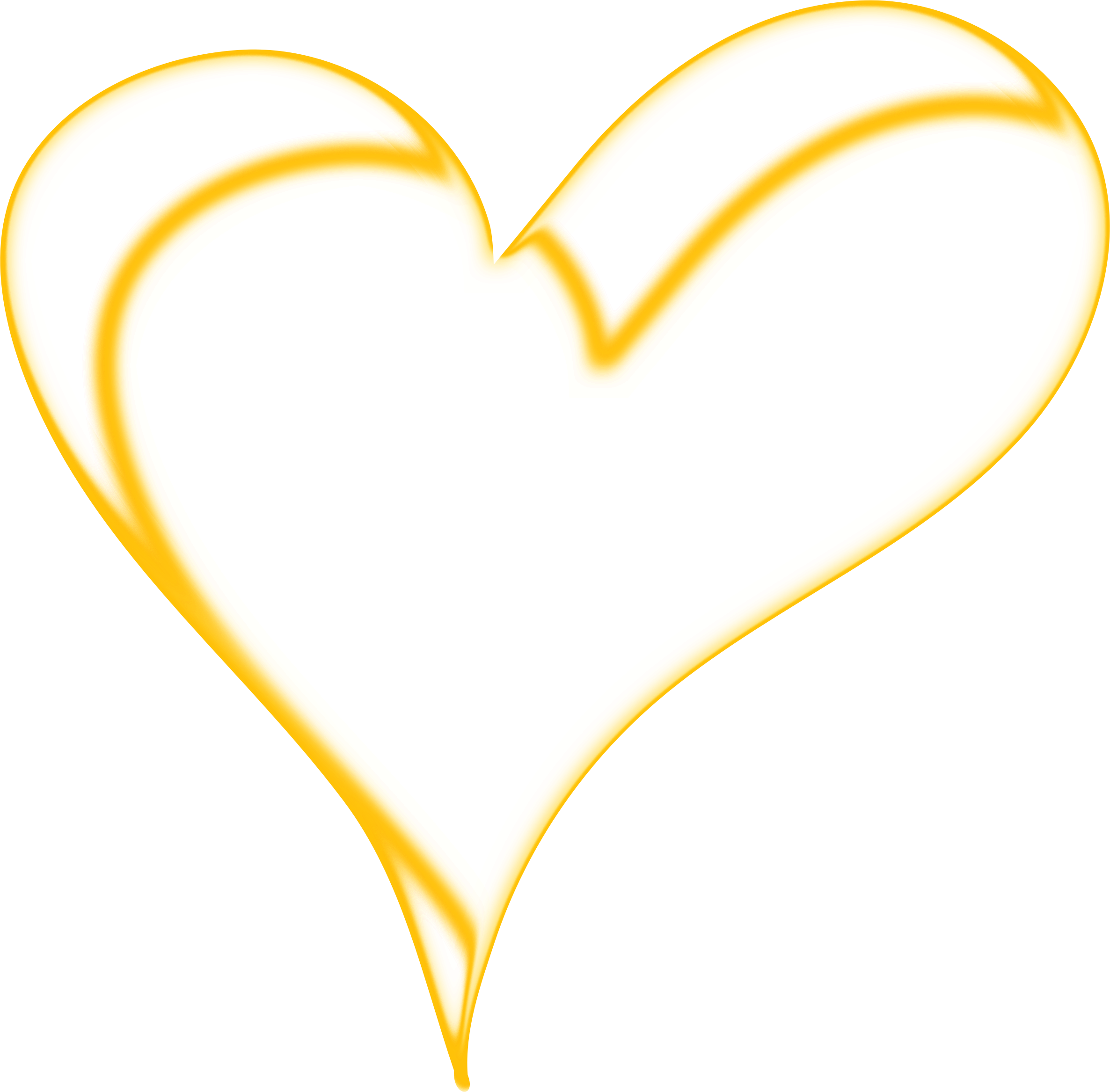 Clipart heart of big. Gold hearts png