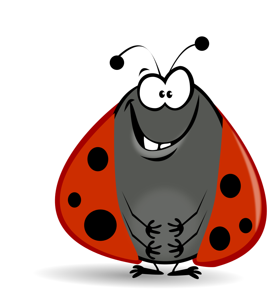 Heart clipart ladybug. File by mimooh svg