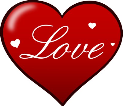 Free red pictures download. Clipart heart love