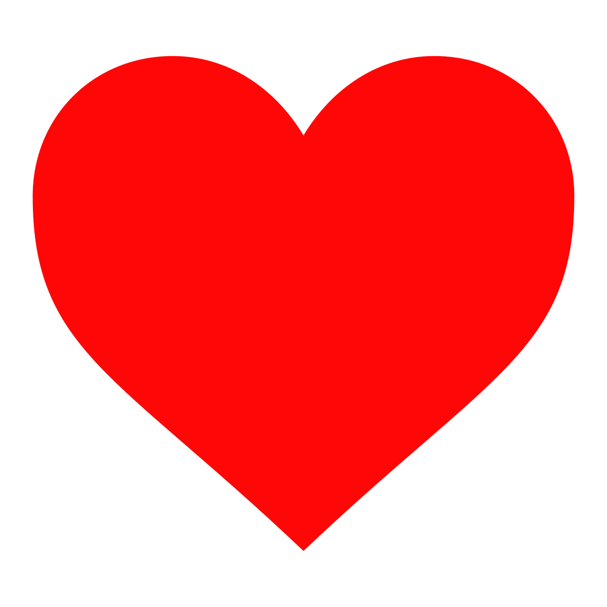 february clipart heart shape design