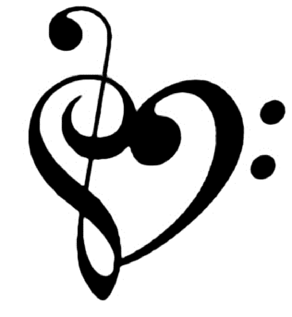 music clipart heart