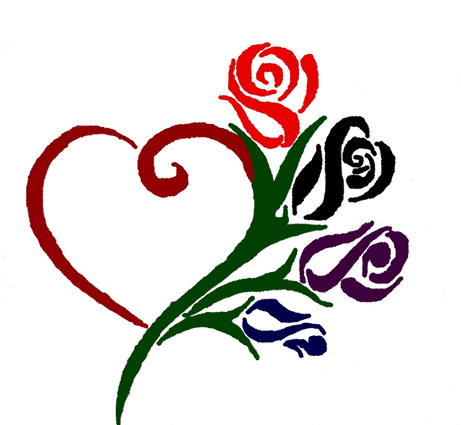 hearts clipart rose
