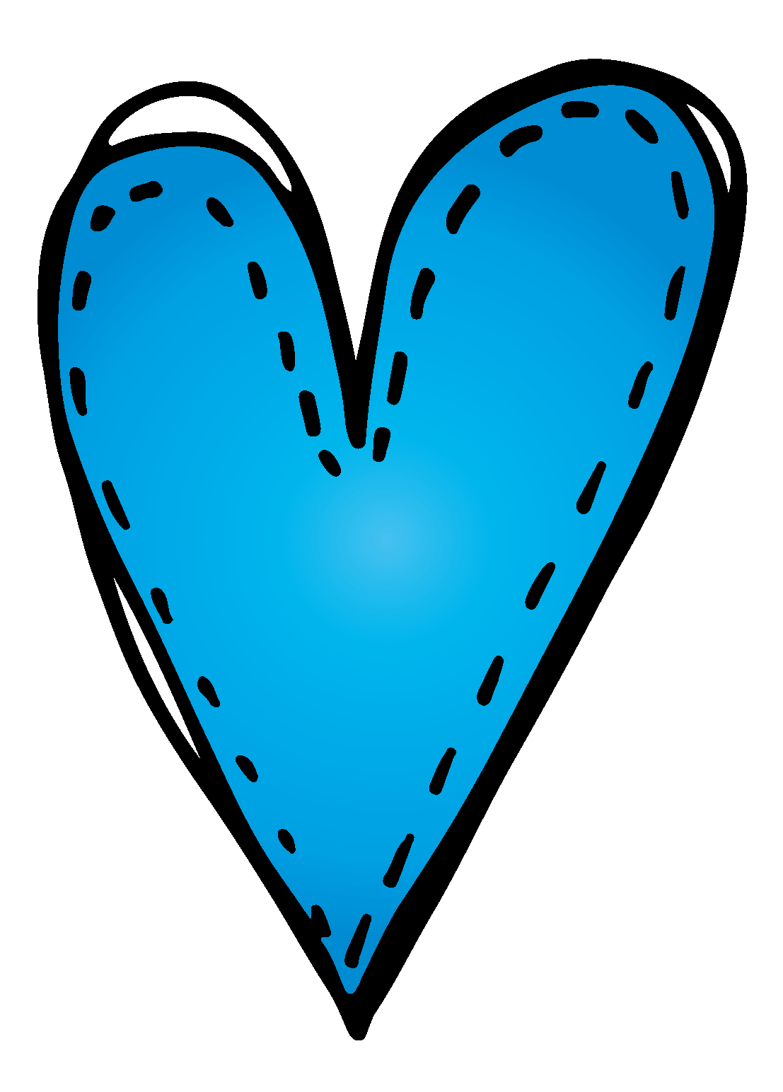 dragonfly clipart heart