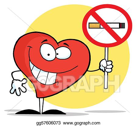 smoking clipart heart