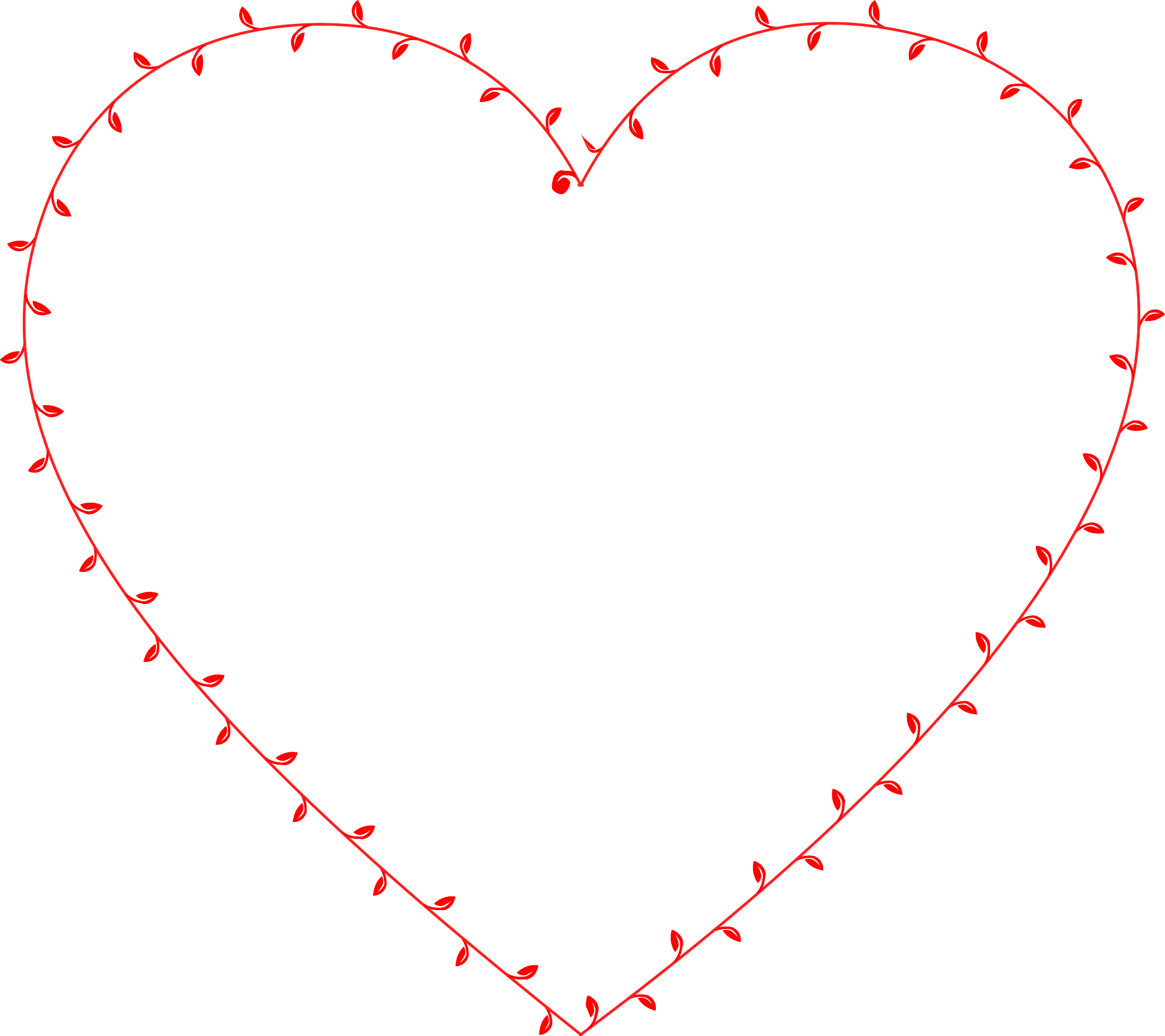 hearts clipart vine