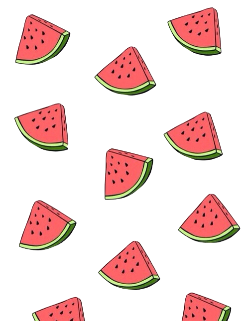 clipart heart watermelon