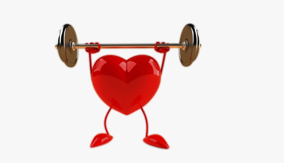 clipart heart workout