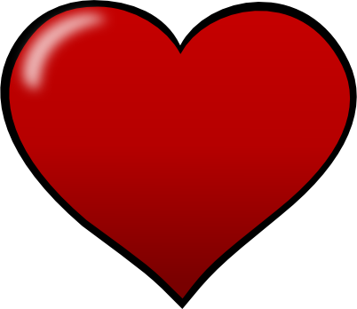 Shape panda free images. Clipart heart