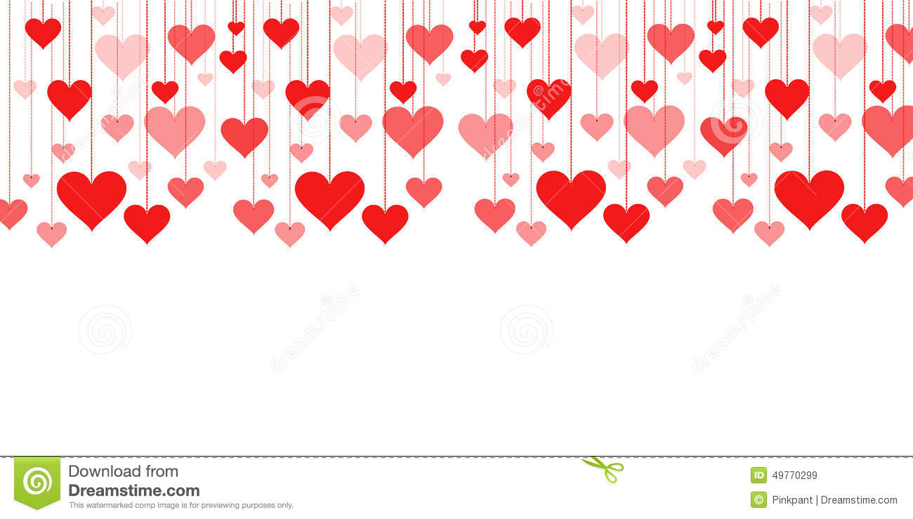 hearts clipart banner
