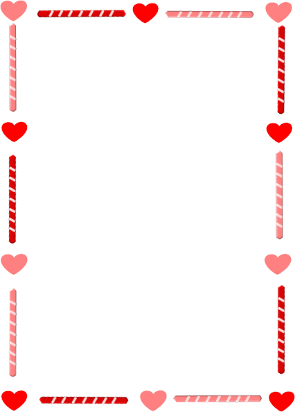 Frame clipart heart. Free border download clip