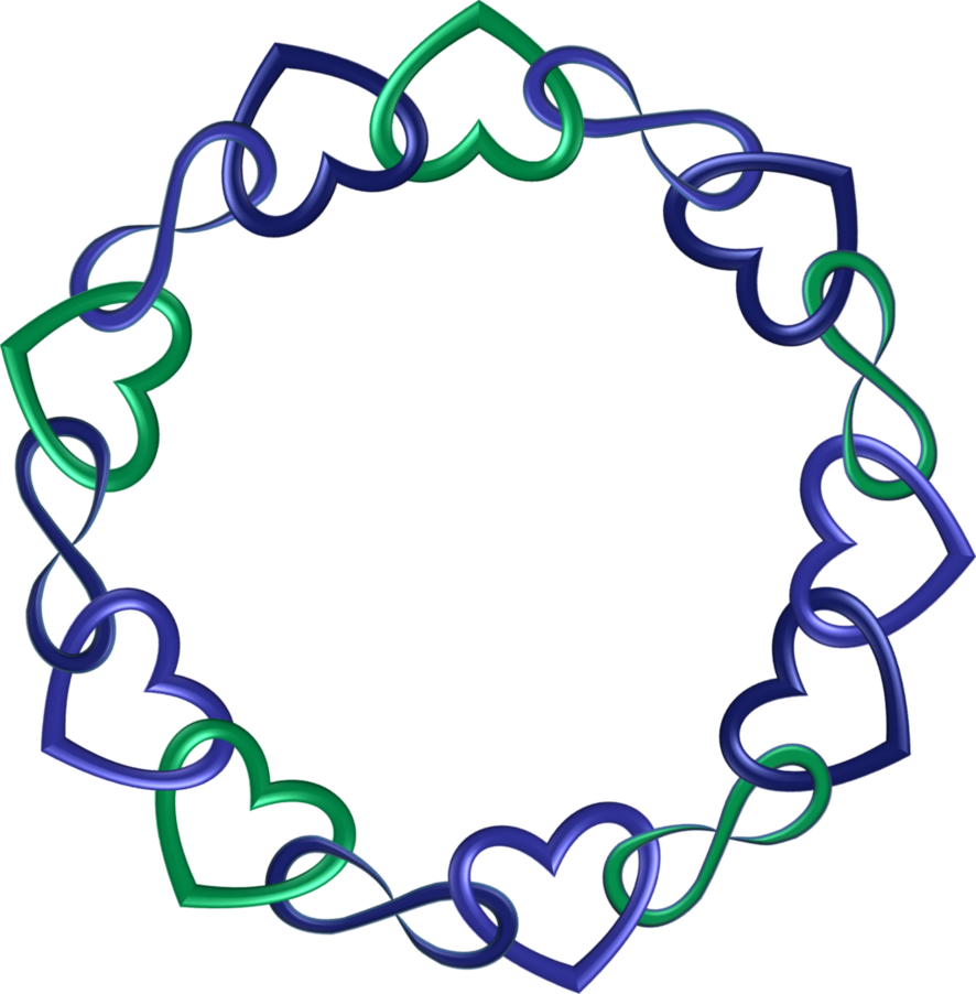 Clipart hearts circle. Sixteen infinity by happyare