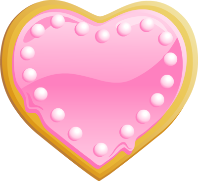 cookie clipart heart