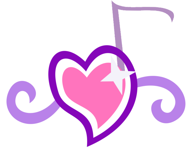 musical clipart heart