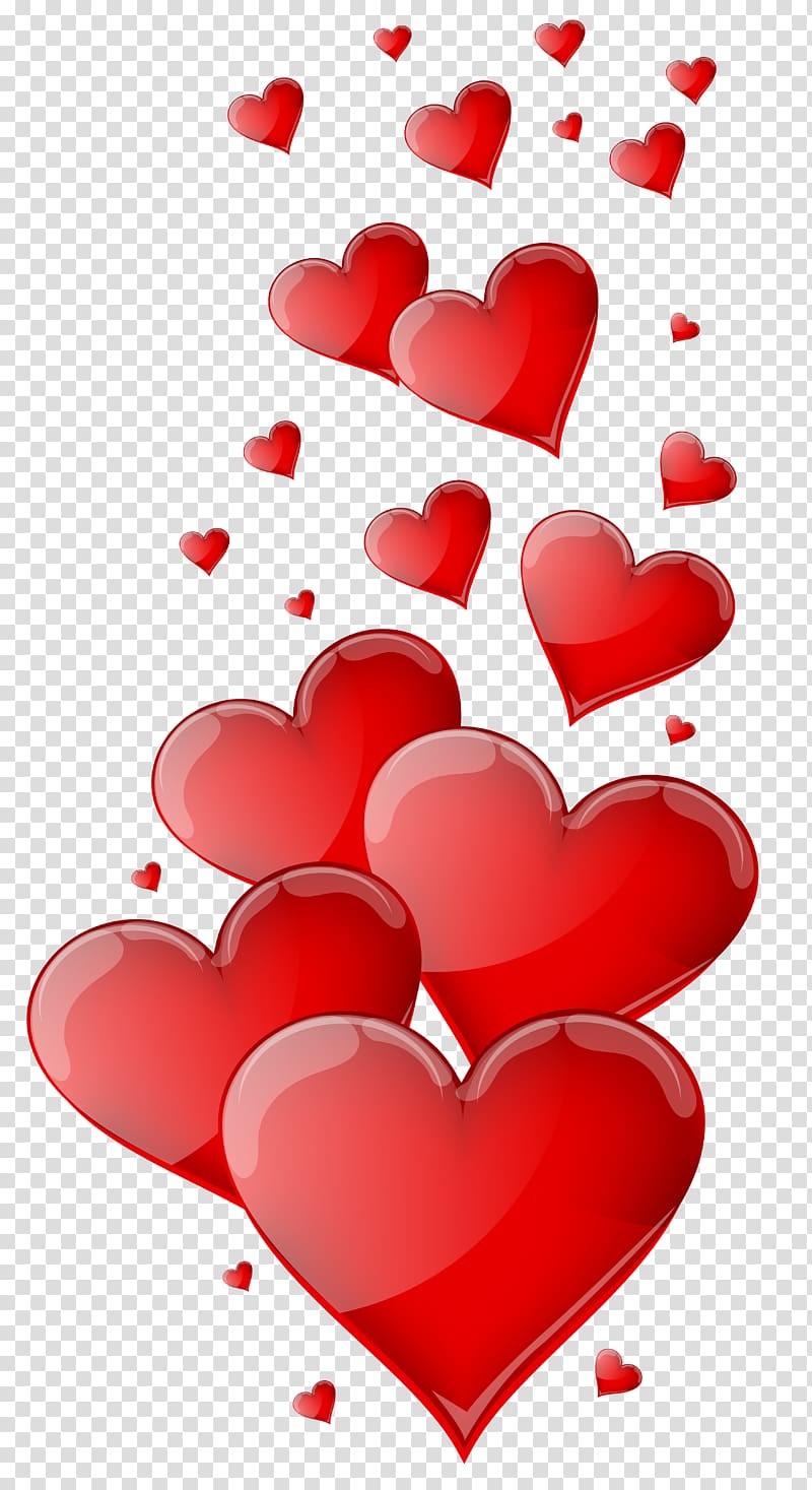 clipart hearts red