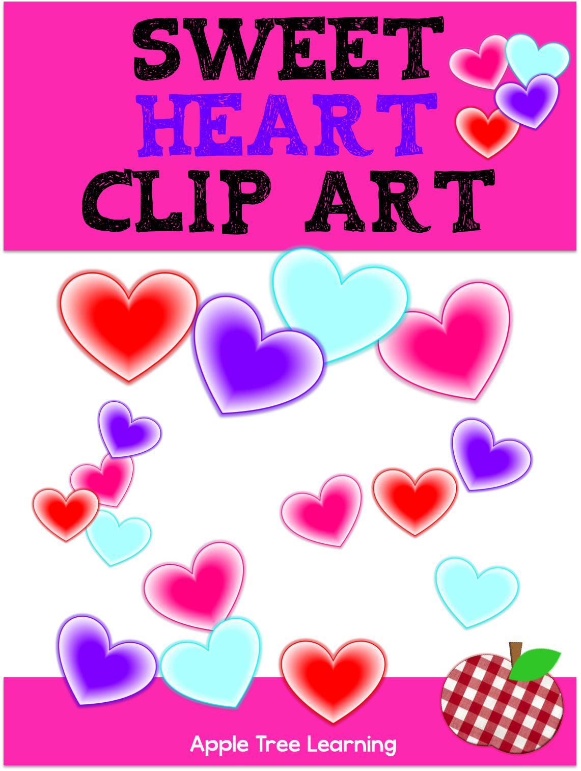 clipart hearts school