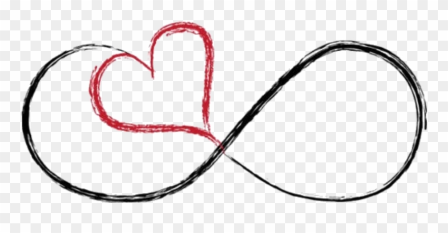 Hearts into sign pinclipart. Infinity clipart heart