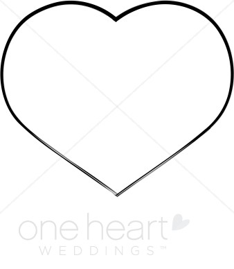 clipart hearts simple