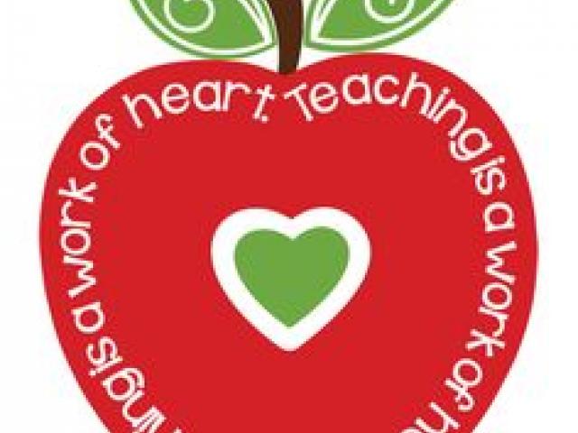 clipart hearts teacher