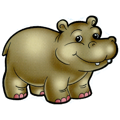 Clipart hippo brown. Funny images hippopotamus 