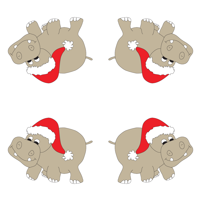 Download Clipart hippo christmas, Clipart hippo christmas ...