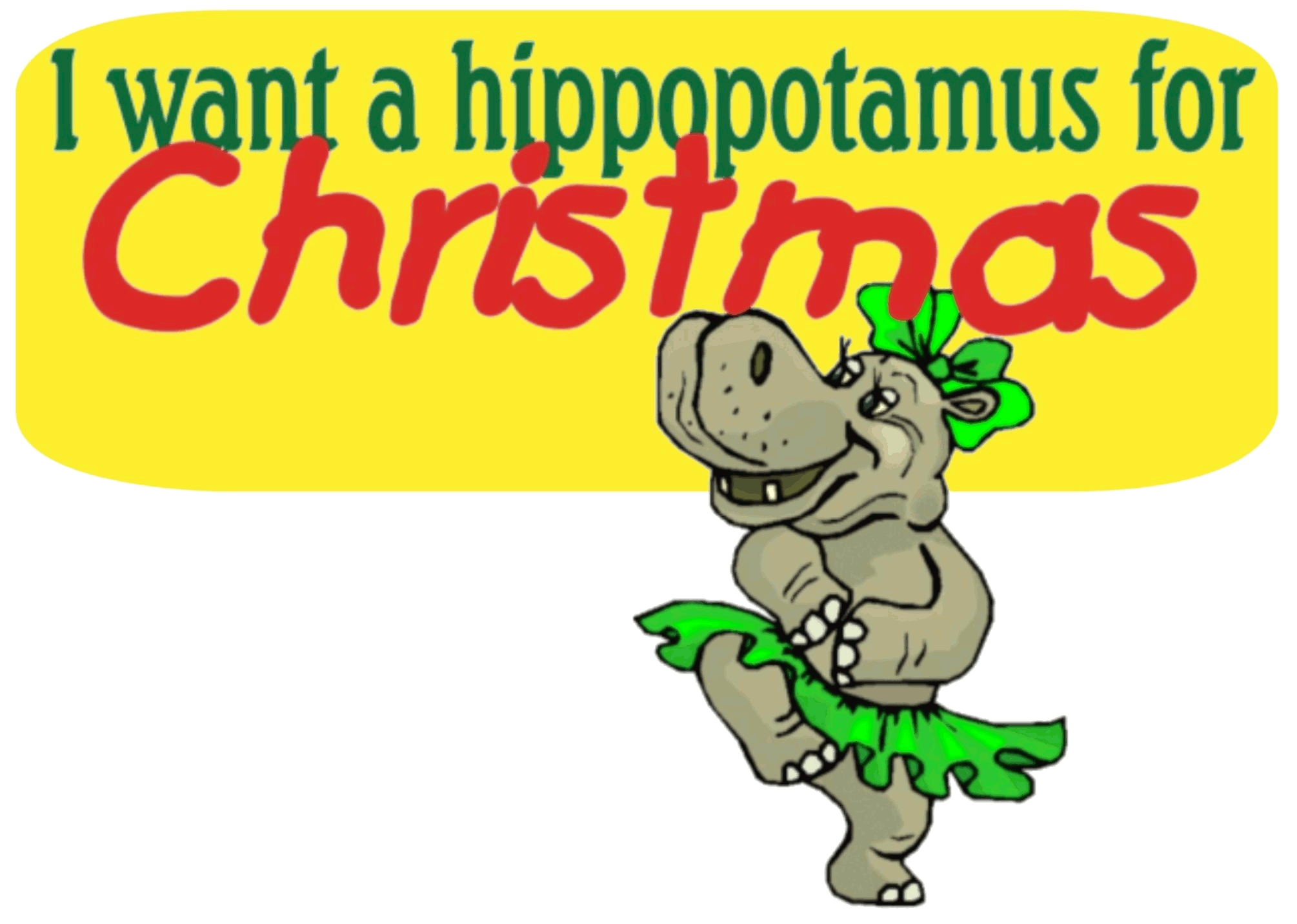 hippo clipart animation