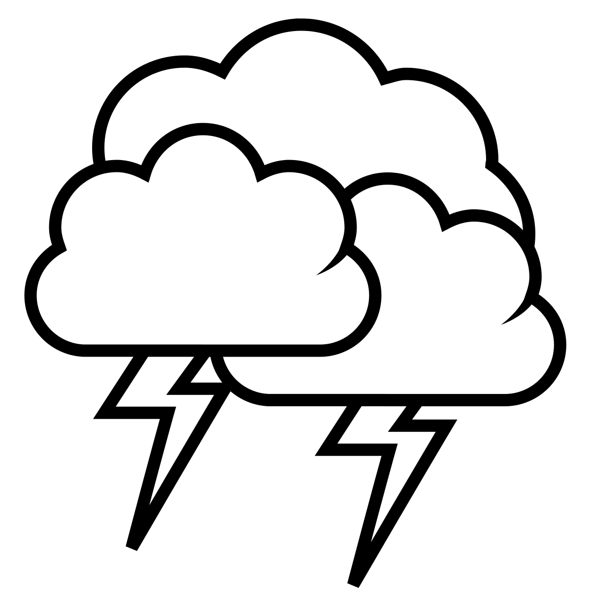 Weight clipart outline. Rainstorm tango weather storm