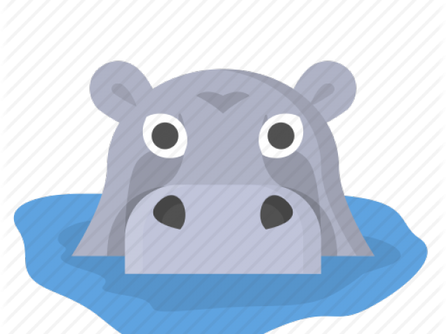 Drawn x free clip. Clipart hippo emoji