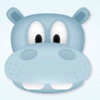 Free cliparts download clip. Hippo clipart face
