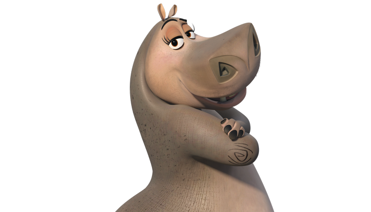 hippo clipart fiona