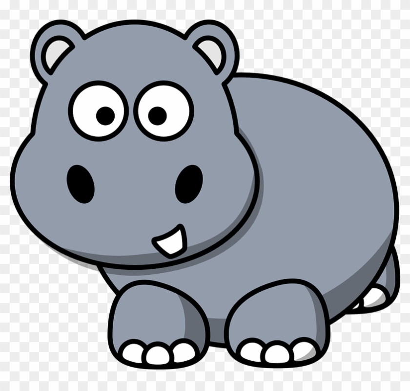 hippo clipart gambar