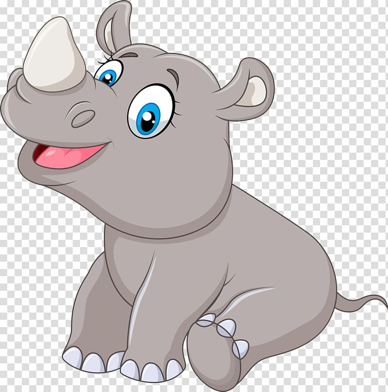 clipart hippo gray thing