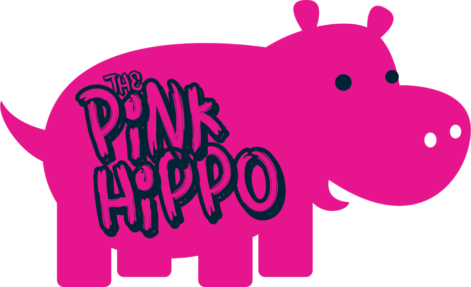 clipart hippo pink hippo