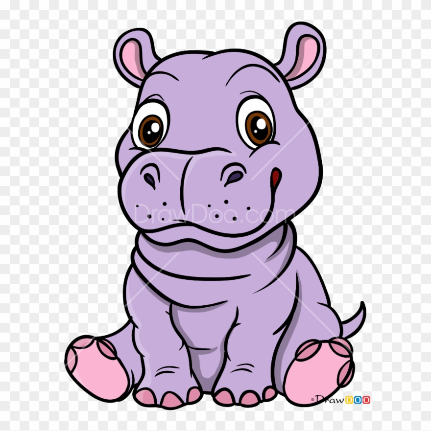 clipart hippo pygmy hippo