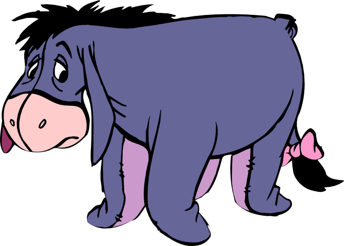 clipart hippo sad