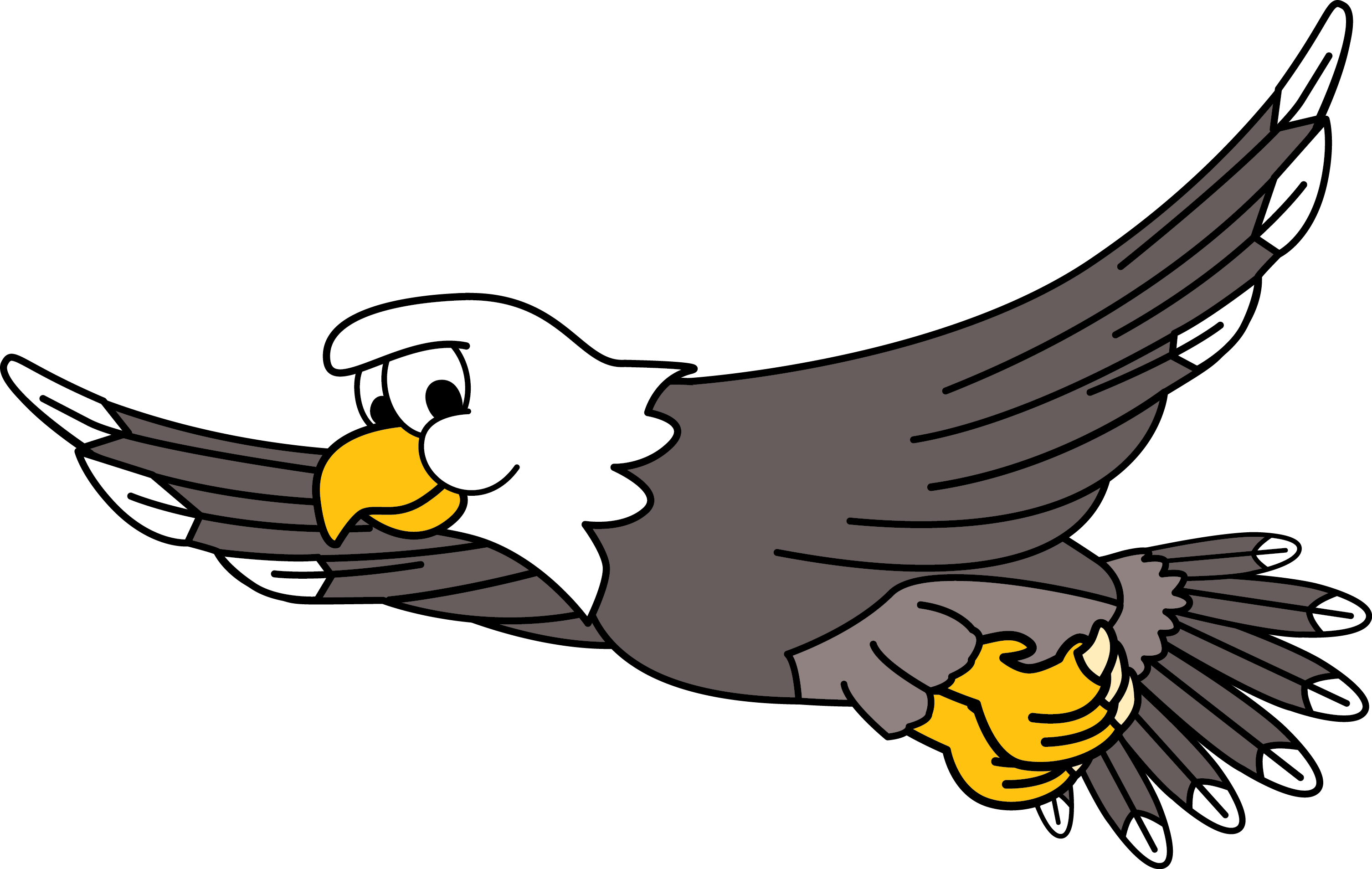 clipart school eagle