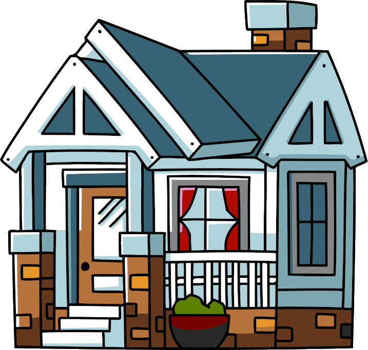 houses clipart worm