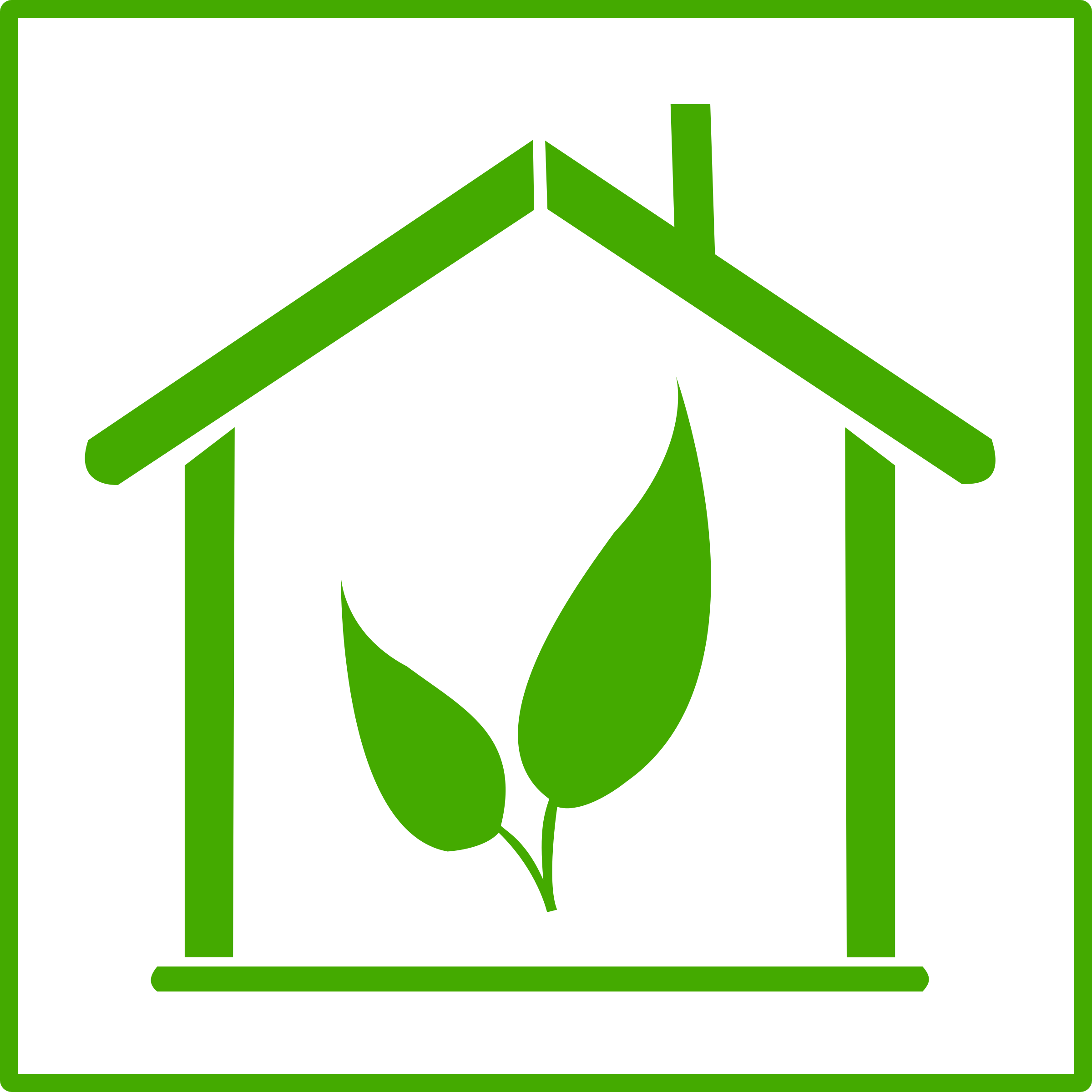 clipart houses green