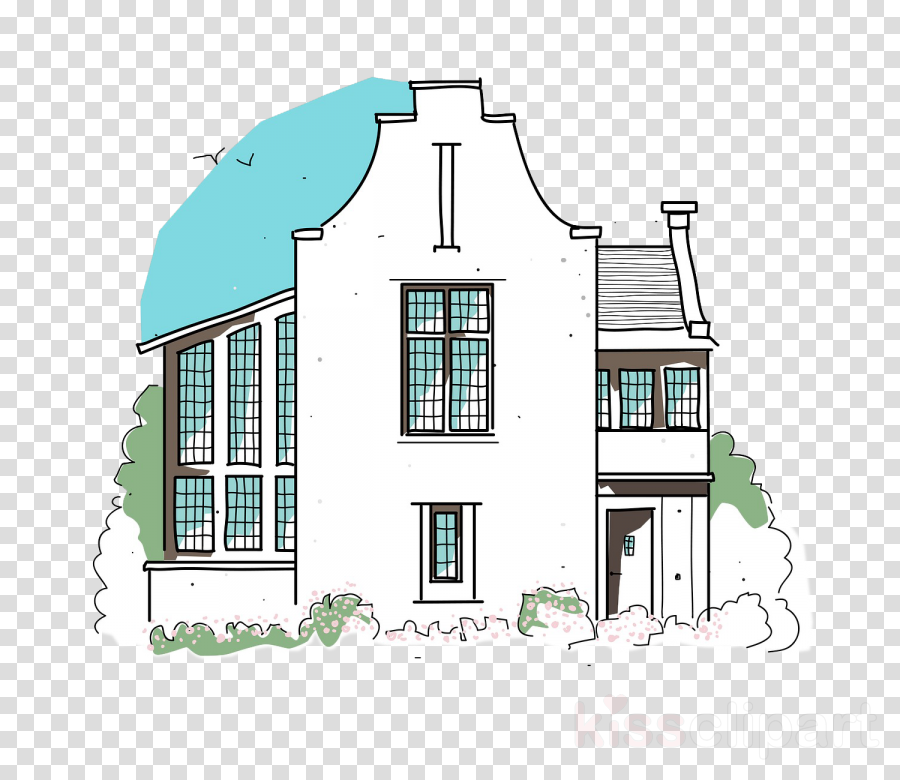 clipart home cottage