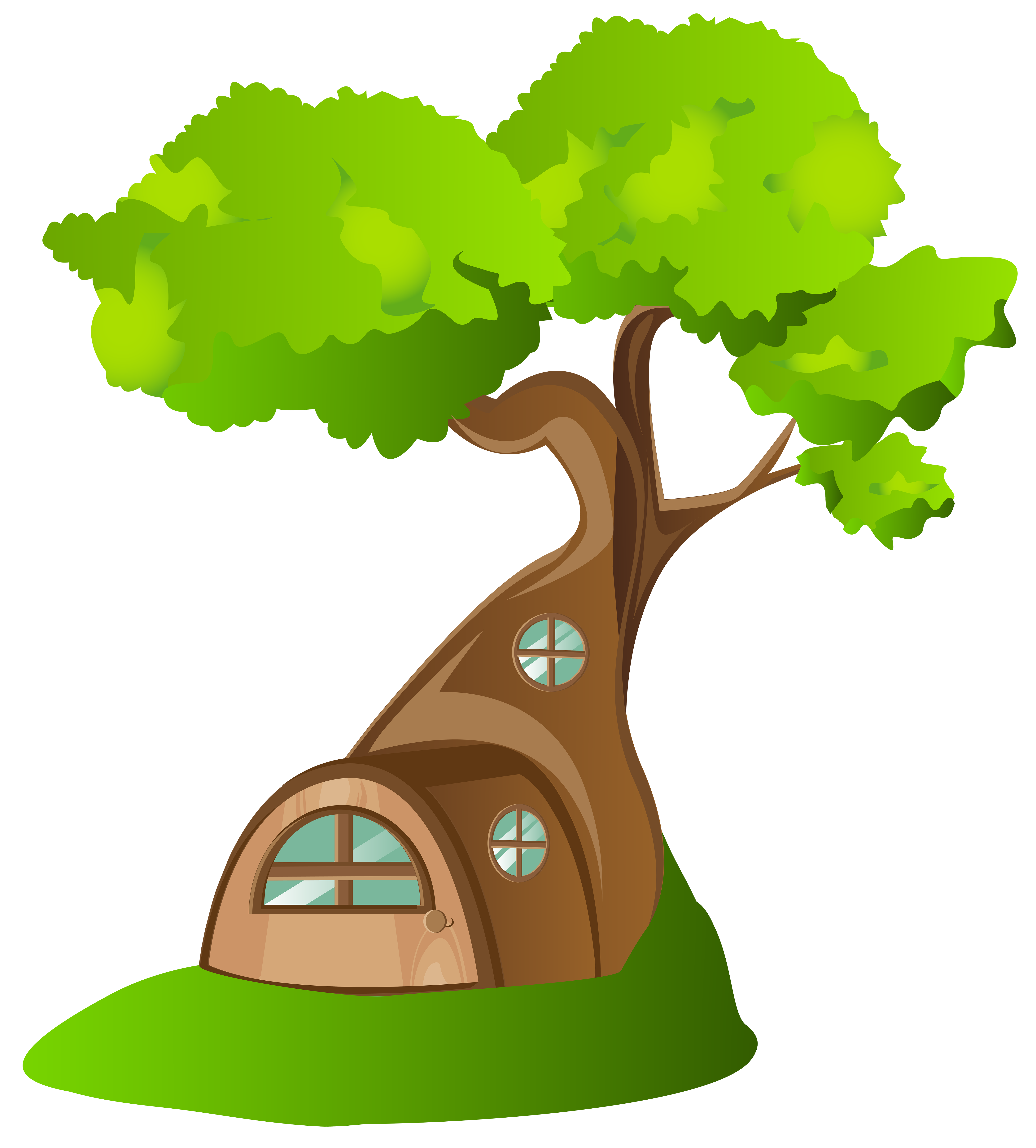 Ladder clipart tree house. Png clip art image