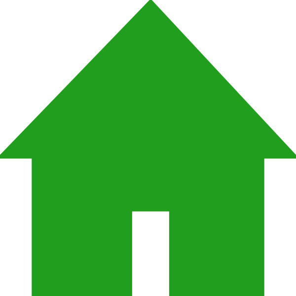 clipart house green