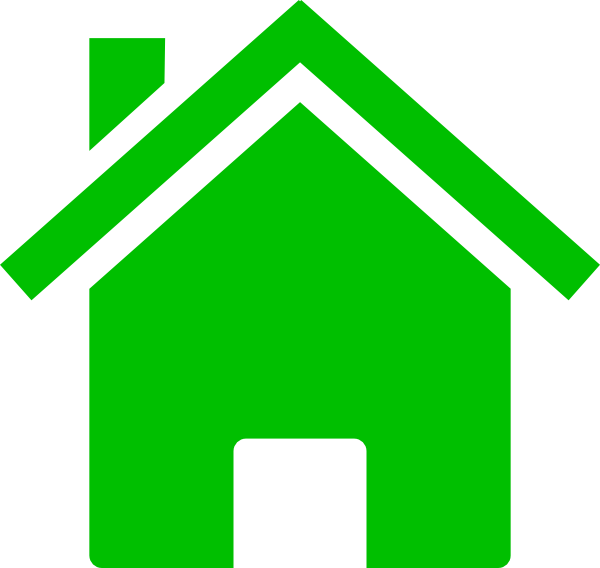 clipart home green