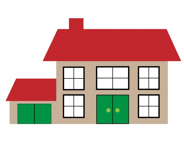 House free stock photo. Home clipart illustration