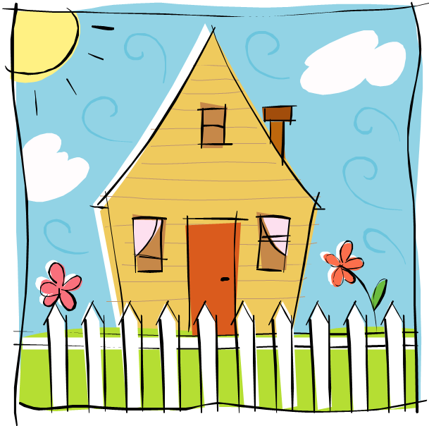 clipart home new home