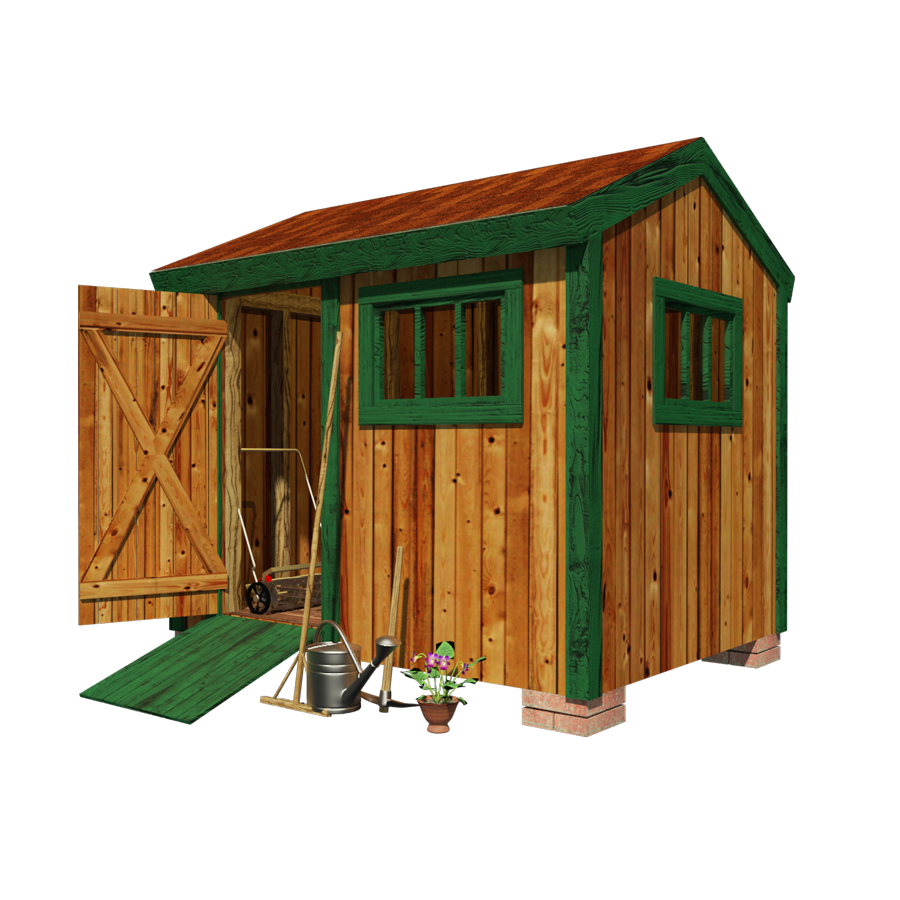 clipart house wood