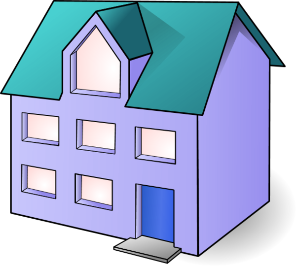 clipart home residence