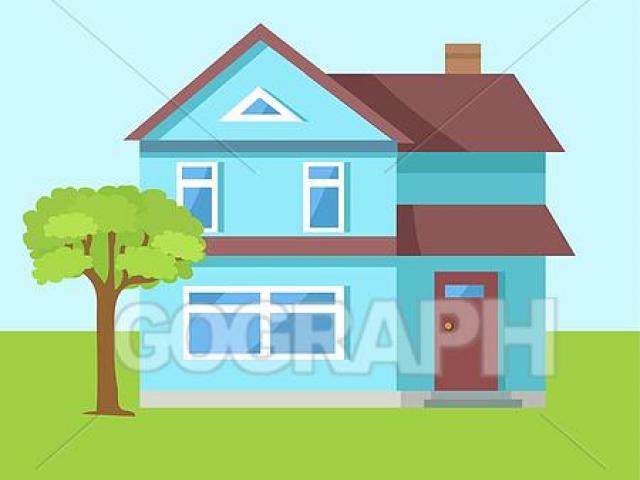 clipart home scenery